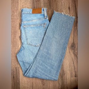 Madewell Perfect Vintage Jean | Size 26 | distressed